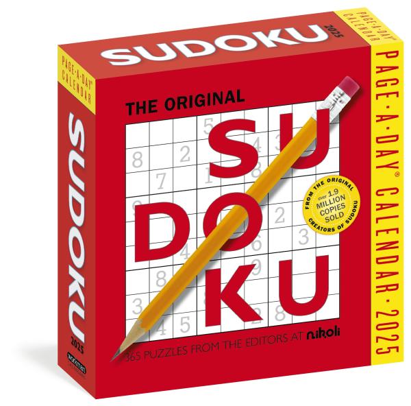 The Original Sudoku Page A Day Calendar    