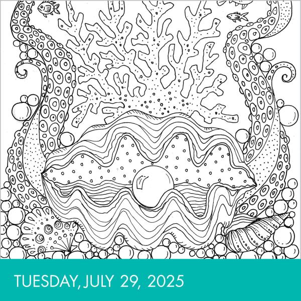 Calm Coloring 2025 Page A Day Calendar    