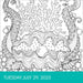 Calm Coloring 2025 Page A Day Calendar    