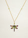 Holly Yashi Dragonfly Dreams Pendant Necklace - Green With Envy    