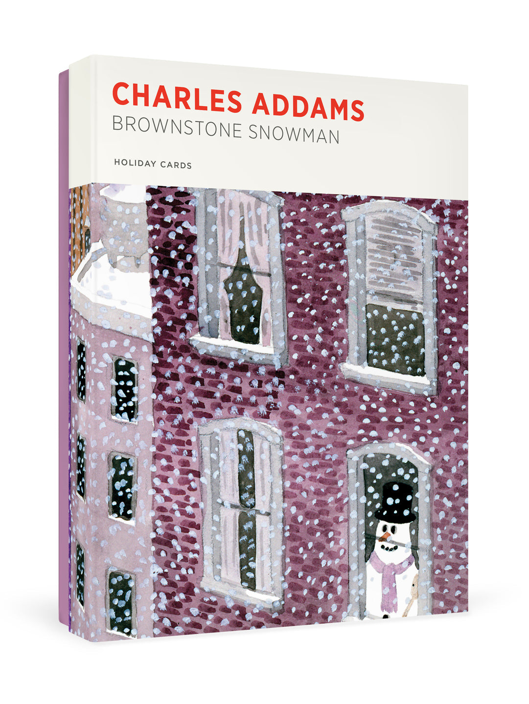 Charles Addams Brownstone Snowman Boxed Holiday Cards    