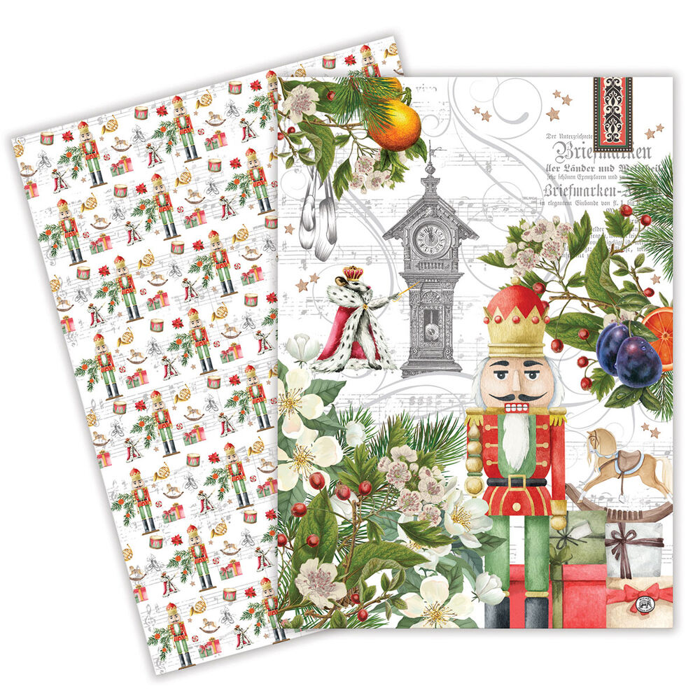 Nutcracker Suite Set of 2 Kitchen Towels    