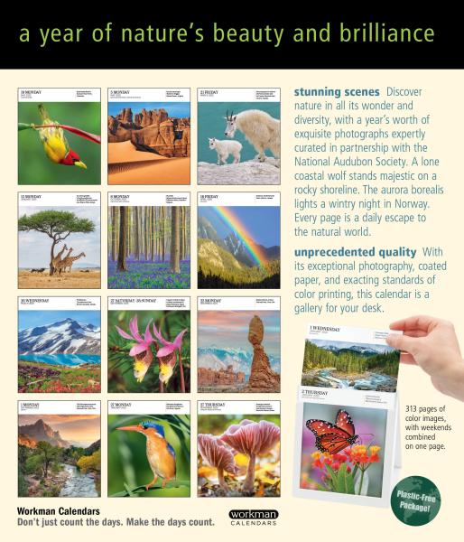 Audubon Nature 2025 Gallery Page A Day Calendar    