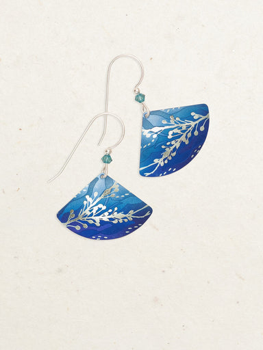Holly Yashi Sea Meadow Earrings - Reef Blue/Silver    