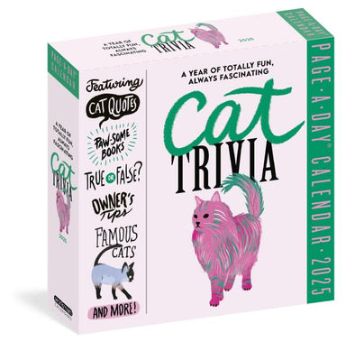 Cat Trivia 2025 Page A Day Calendar    