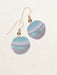 Holly Yashi Rip Tide Earrings - Lavender/Seashore Blue    