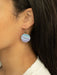 Holly Yashi Rip Tide Earrings - Lavender/Seashore Blue    