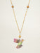 Holly Yashi Picaflor Pendant Necklace - Living Coral    