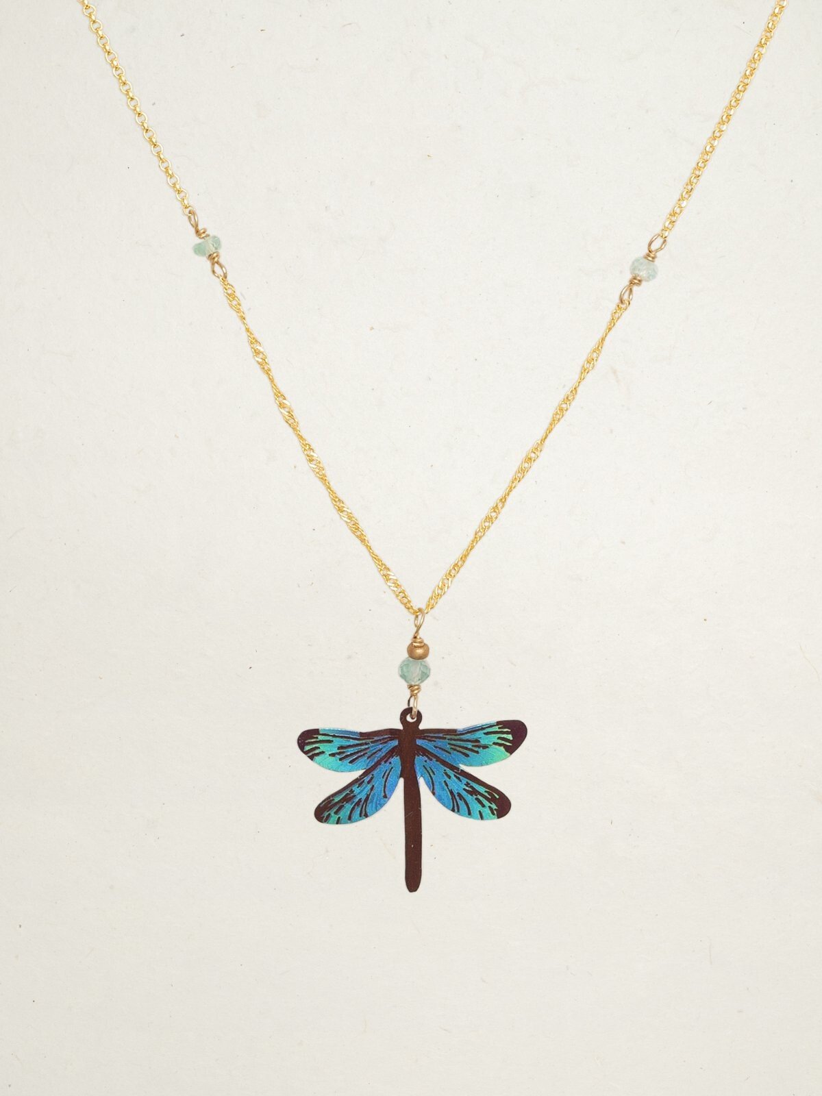 Holly Yashi Dragonfly Dreams Pendant Necklace - Turquoise    