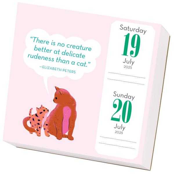 Cat Trivia 2025 Page A Day Calendar    