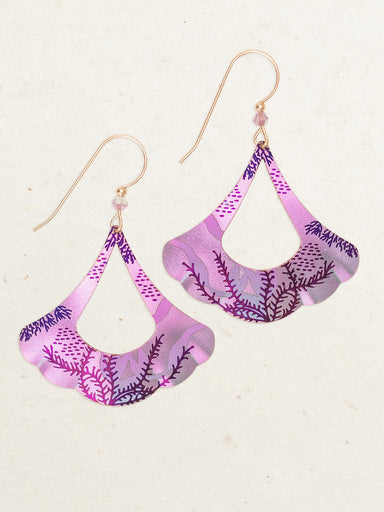 Holly Yashi Mermaid Dreams Earrings - Mermaid Purple    