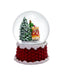 Santa In Sleigh Water Globe 100MM
