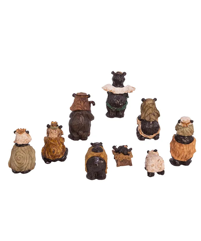 Kurt Adler Bear Nativity Set