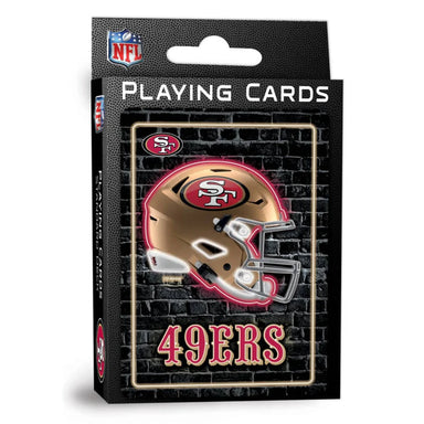 San Francisco 49ers NFL Neon Playing Cards