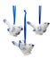Blue and White Porcelain Bird Ornament - (Single) Various Options