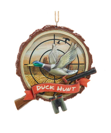 Duck Hunt Bullseye Ornament