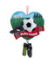Heart Shaped Soccer Ornament