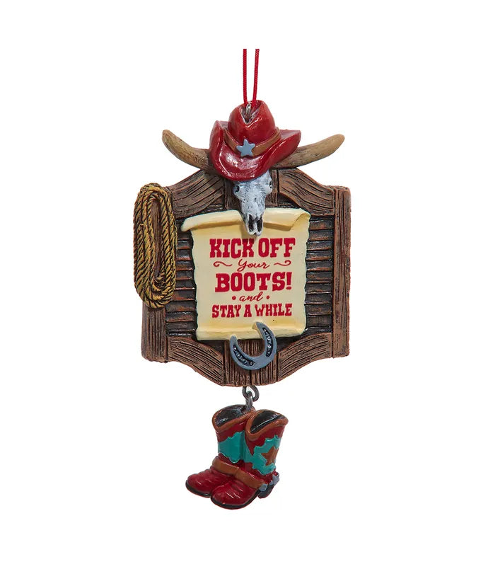 Western Saloon Ornament