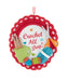 Crochet All Day Sign Ornament