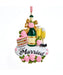 Just Married Champagne Ornament