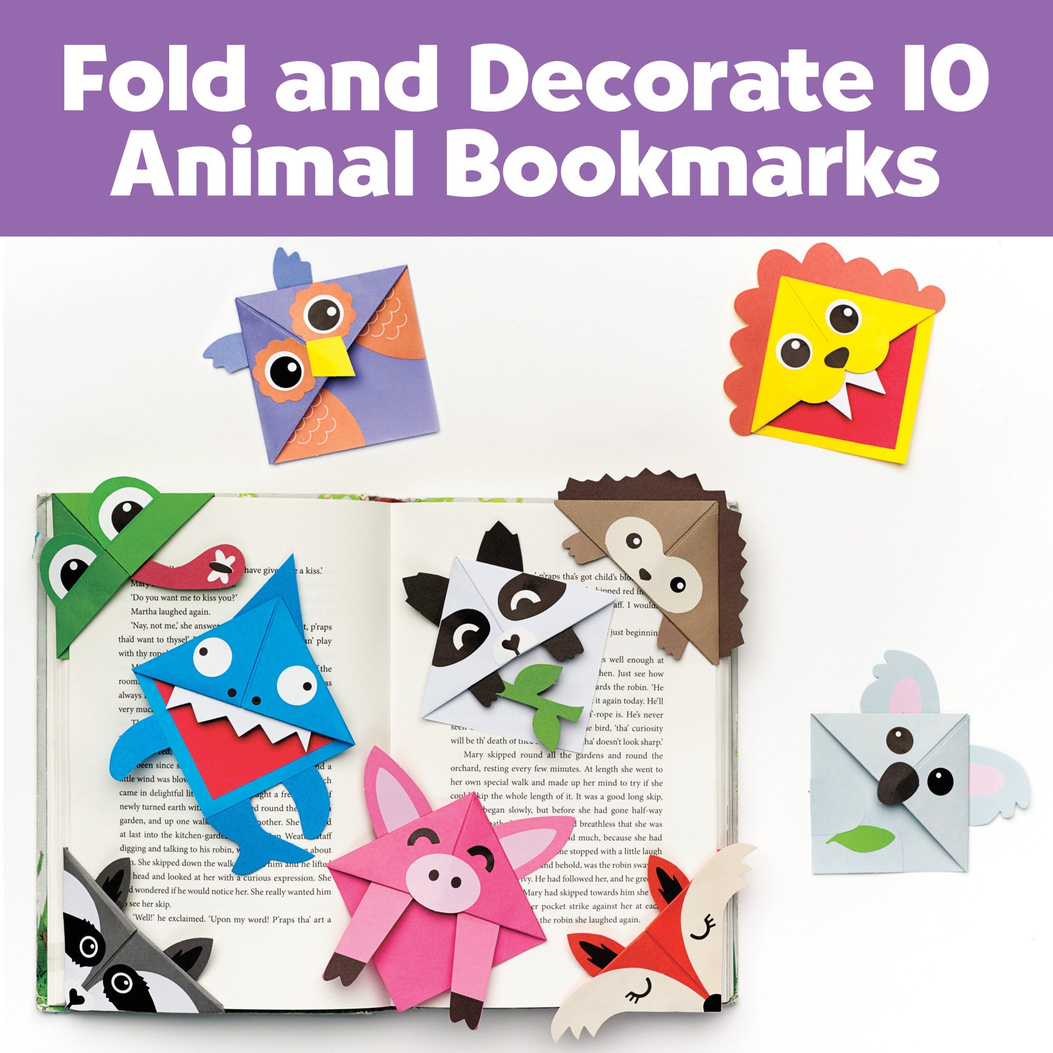 Corner Creature Bookmarks - Mini Kit