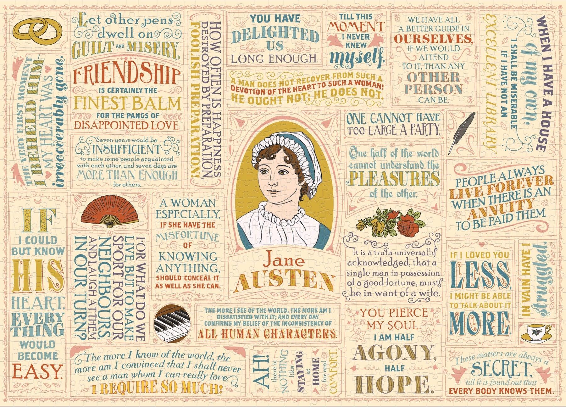 Jane Austen 1000 Piece Puzzle