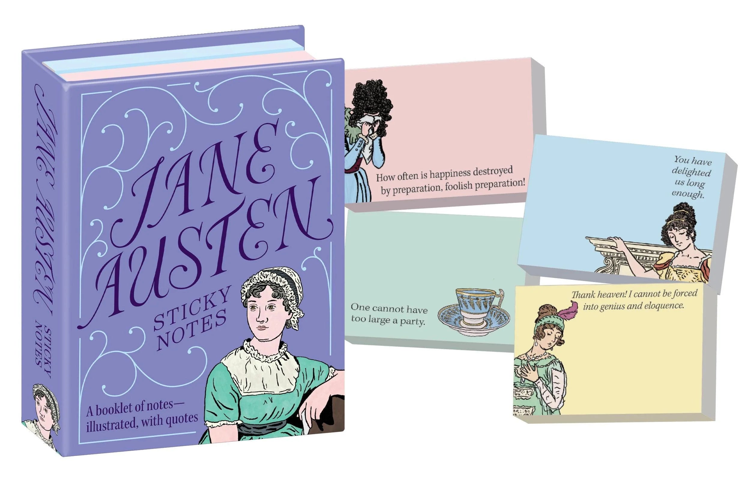 UPG Jane Austen Sticky Notes