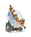 Santa In His Sleigh 120mm LED Water Globe