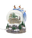 Santa In His Sleigh 120mm LED Water Globe