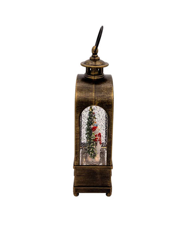 LED Water Lantern Snowman Family