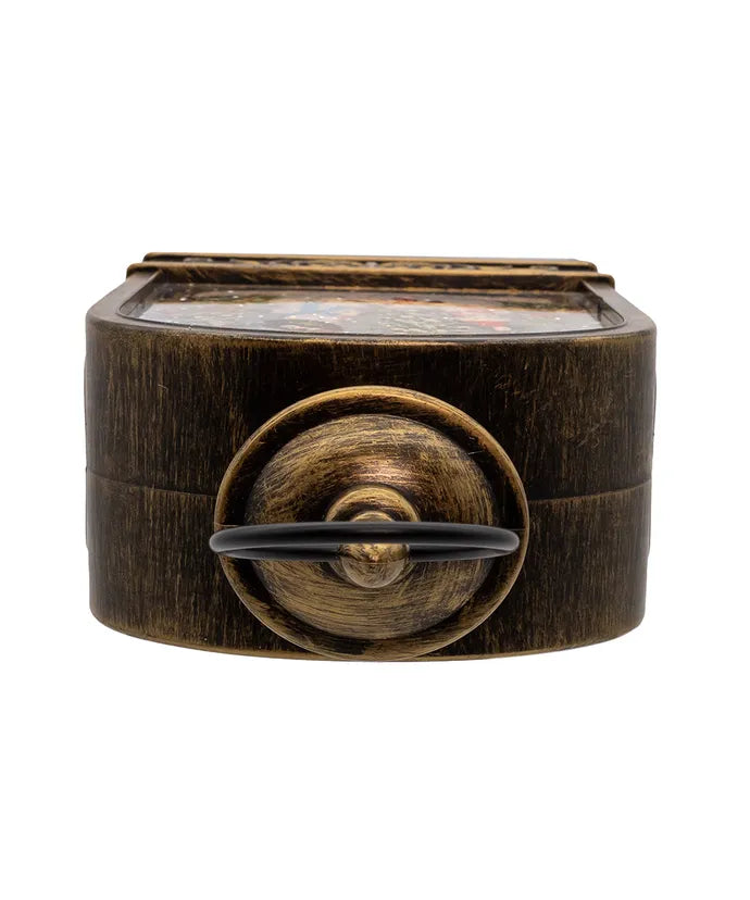 LED Water Lantern Snowman Family