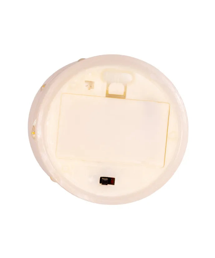 5" LED Flicker Candle With Fairy Lights