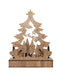KA LED Wooden Christmas Tree Village