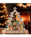 KA LED Wooden Christmas Tree Village