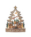 KA LED Wooden Christmas Tree Village