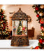 LED Water Lantern Santa & Carousel