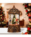 LED Water Lantern Santa & Carousel