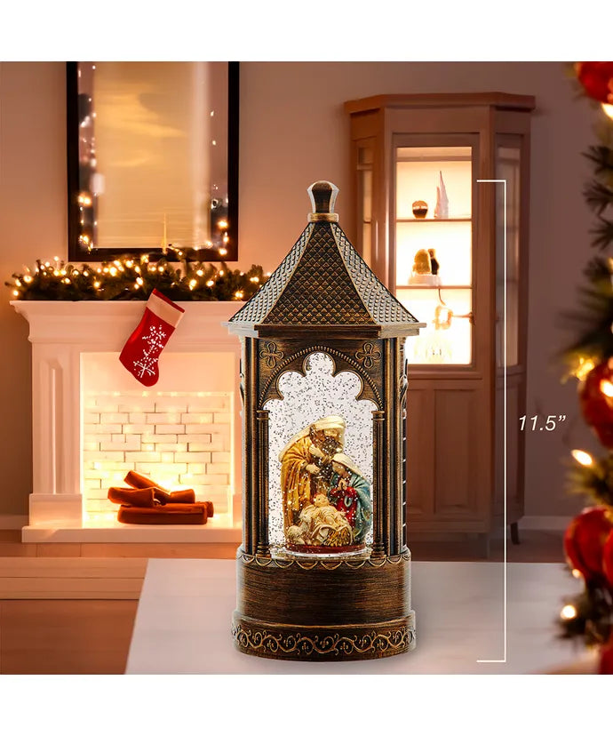 Nativity LED Water Lantern