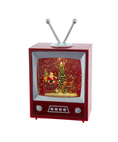Santa TV LED Water Lantern