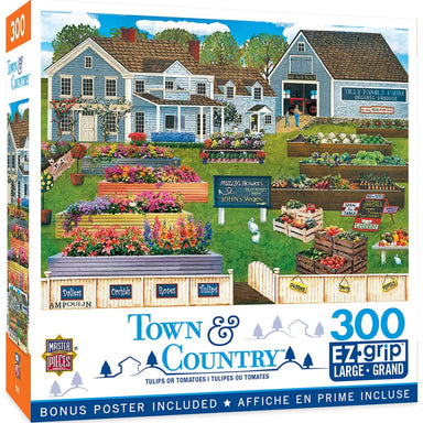 Tulips or Tomatoes Town & Country 300 Piece Large Format Puzzle