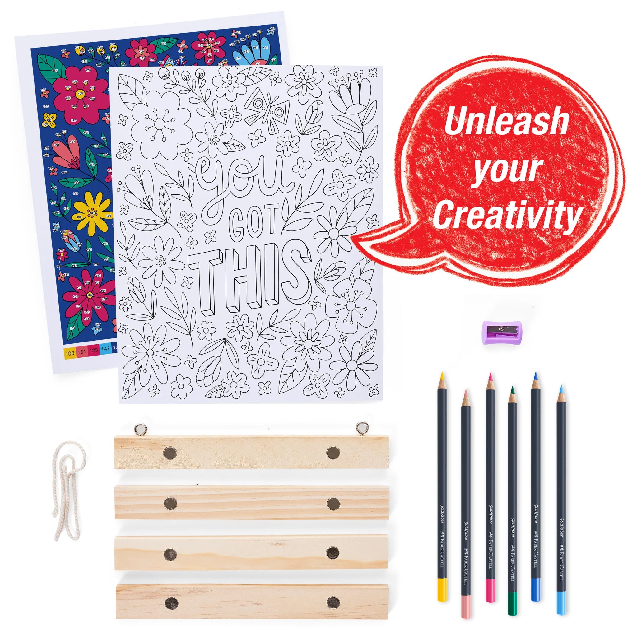 You Got This Color By Number Wall Art