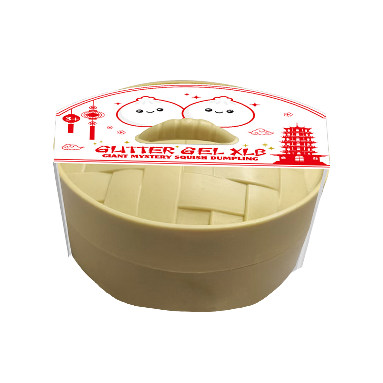 Glitter Gel Jumbo Mystery Dumpling (Single) - Random Color