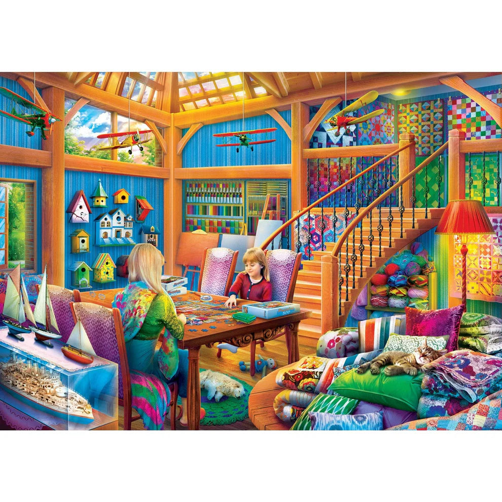 Hobby Time 500 Piece Home Sweet Home Puzzle