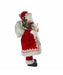 Peppermint Santa Figurine