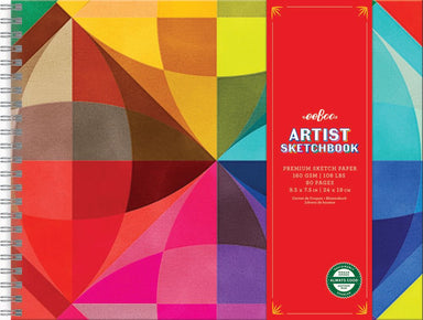 eeBoo Rainbow Hardcover Artist Sketchbook