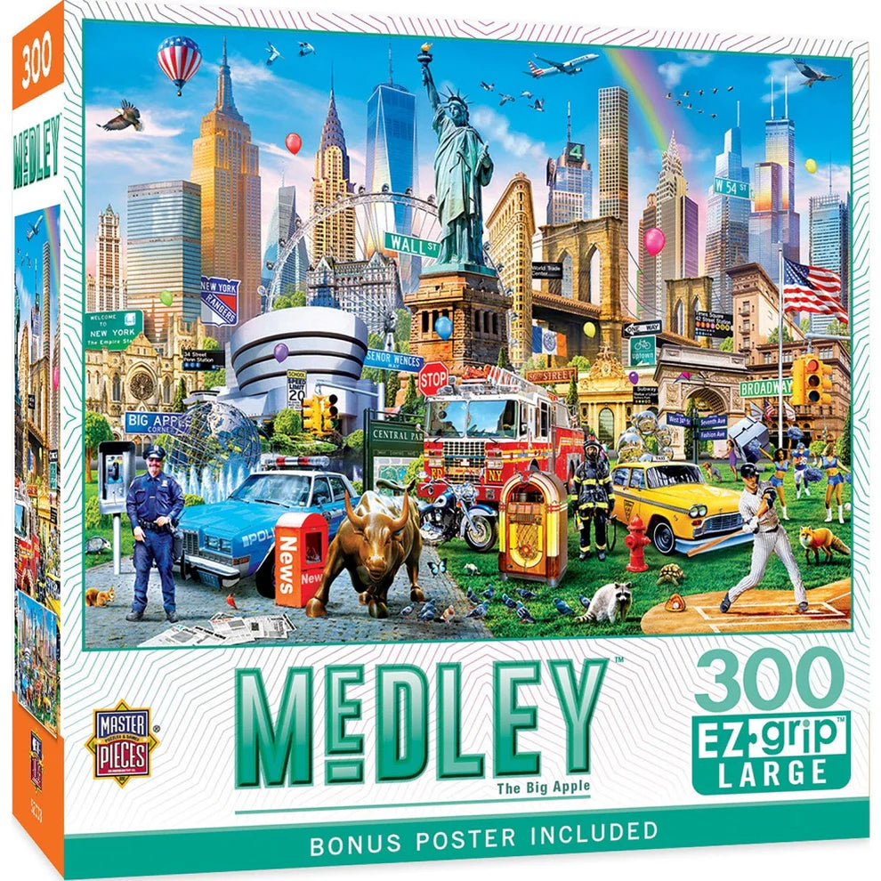 The Big Apple 300 Piece Large Format Medley Puzzle