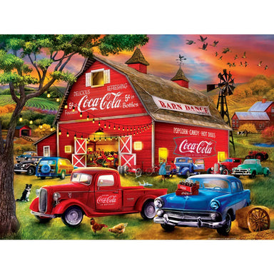 Barn Dance 300 Piece Large Format Coca Cola Puzzle