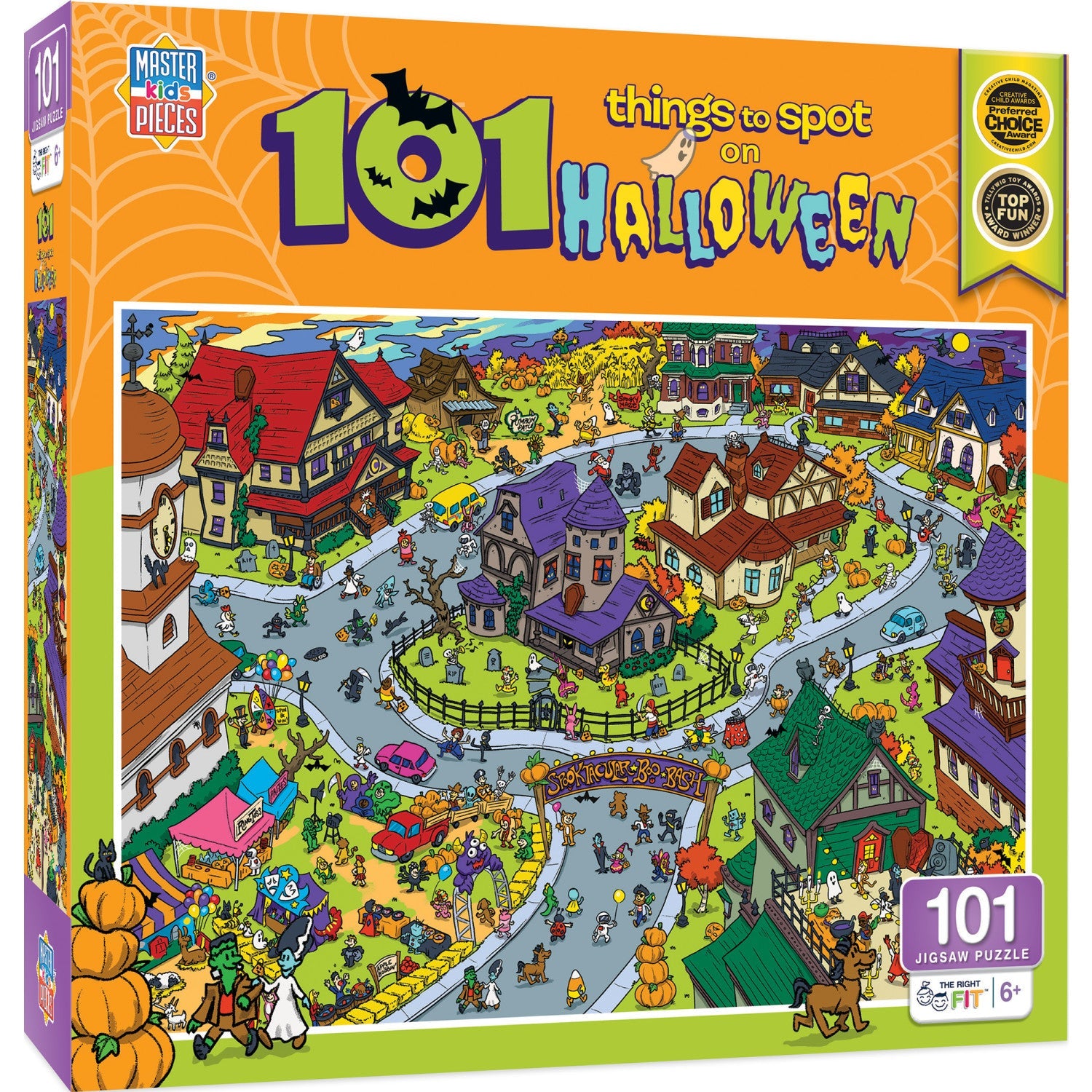 101 Things To Spot on Halloween 101 Piece Puzzle    