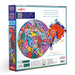 eeBoo Seahorses, Shells & Coral 500 Piece Round Puzzle
