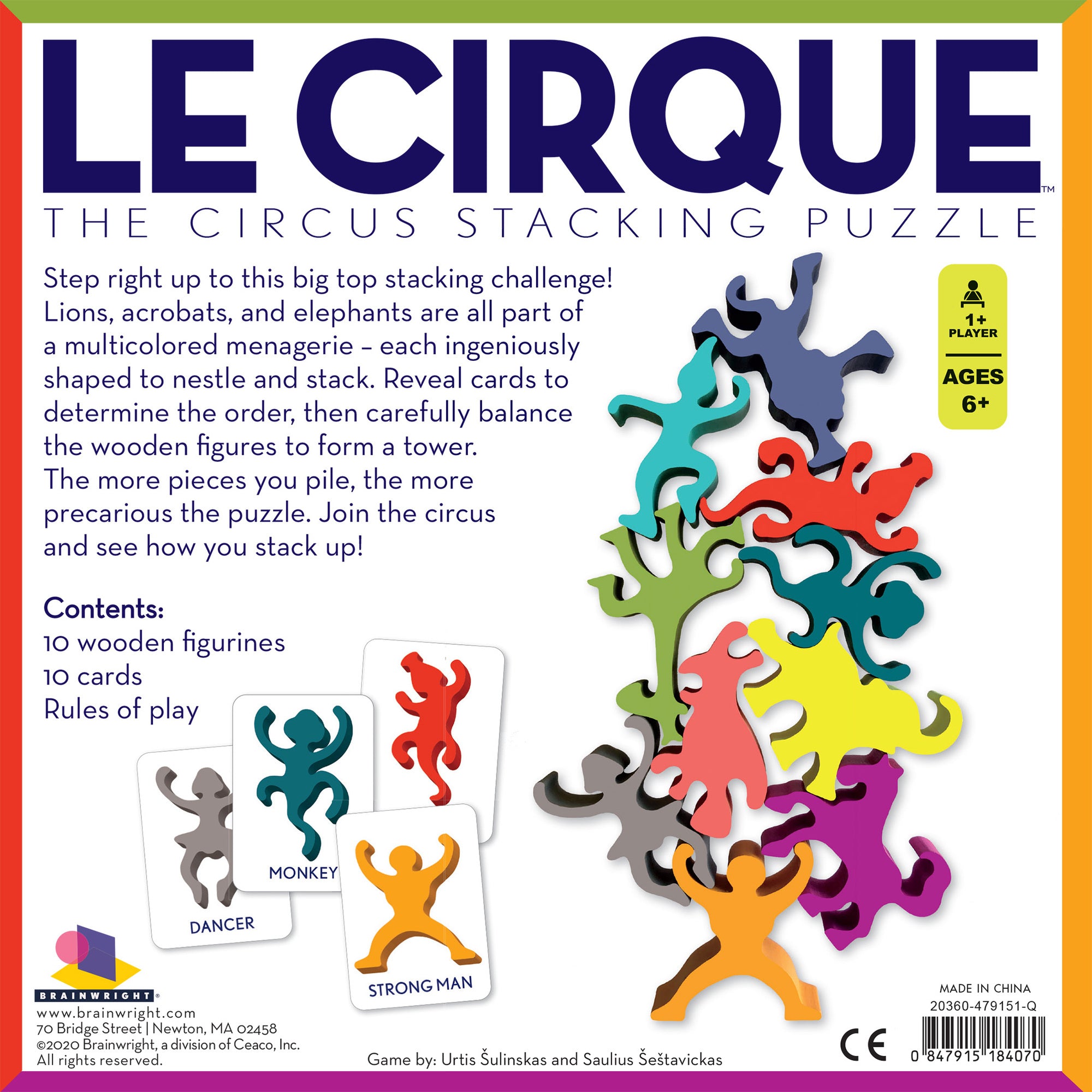 Le Cirque - The Circus Stacking Puzzle
